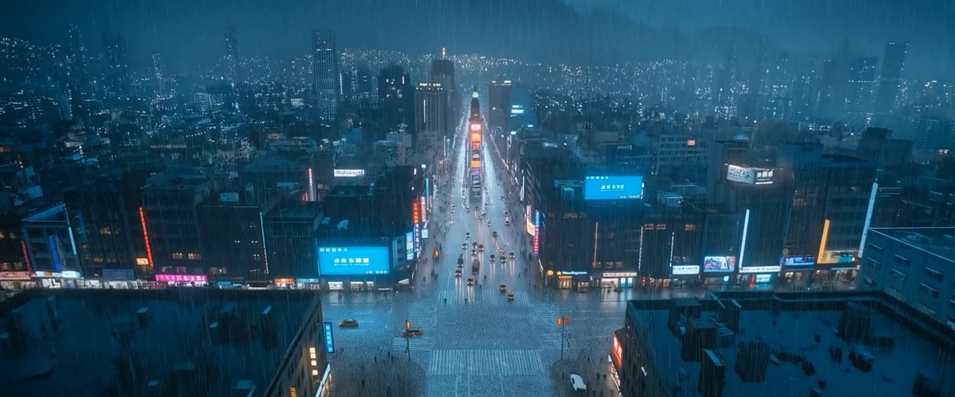 홍콩, 미친 블랙 레인 스톰으로 기록 경신!